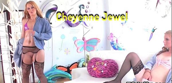  Cheyenne Jewel and TS Tarynxo